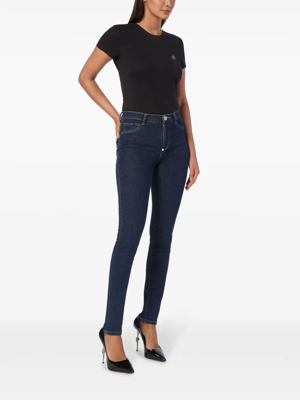 High Waisted Jegging Trousers