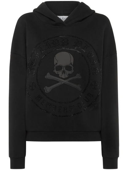 Skull-Print Hoodie
