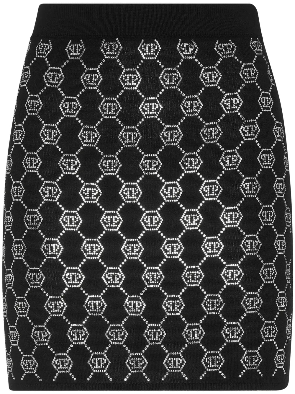 Monogram Knitted Skirt
