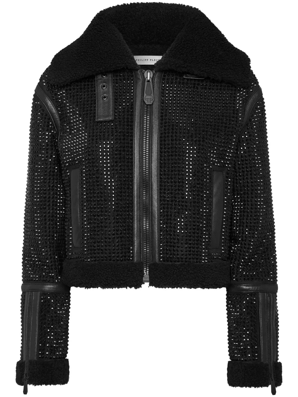 Crystal Shearling Jacket