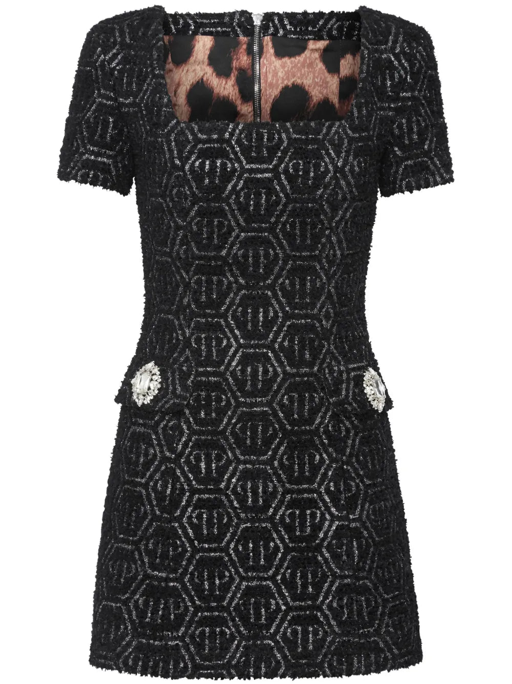 Monogram Tweed Dress