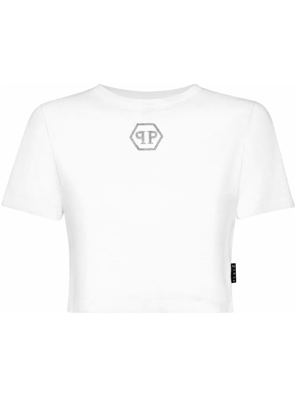 Crystal Hexagon Cropped T-Shirt