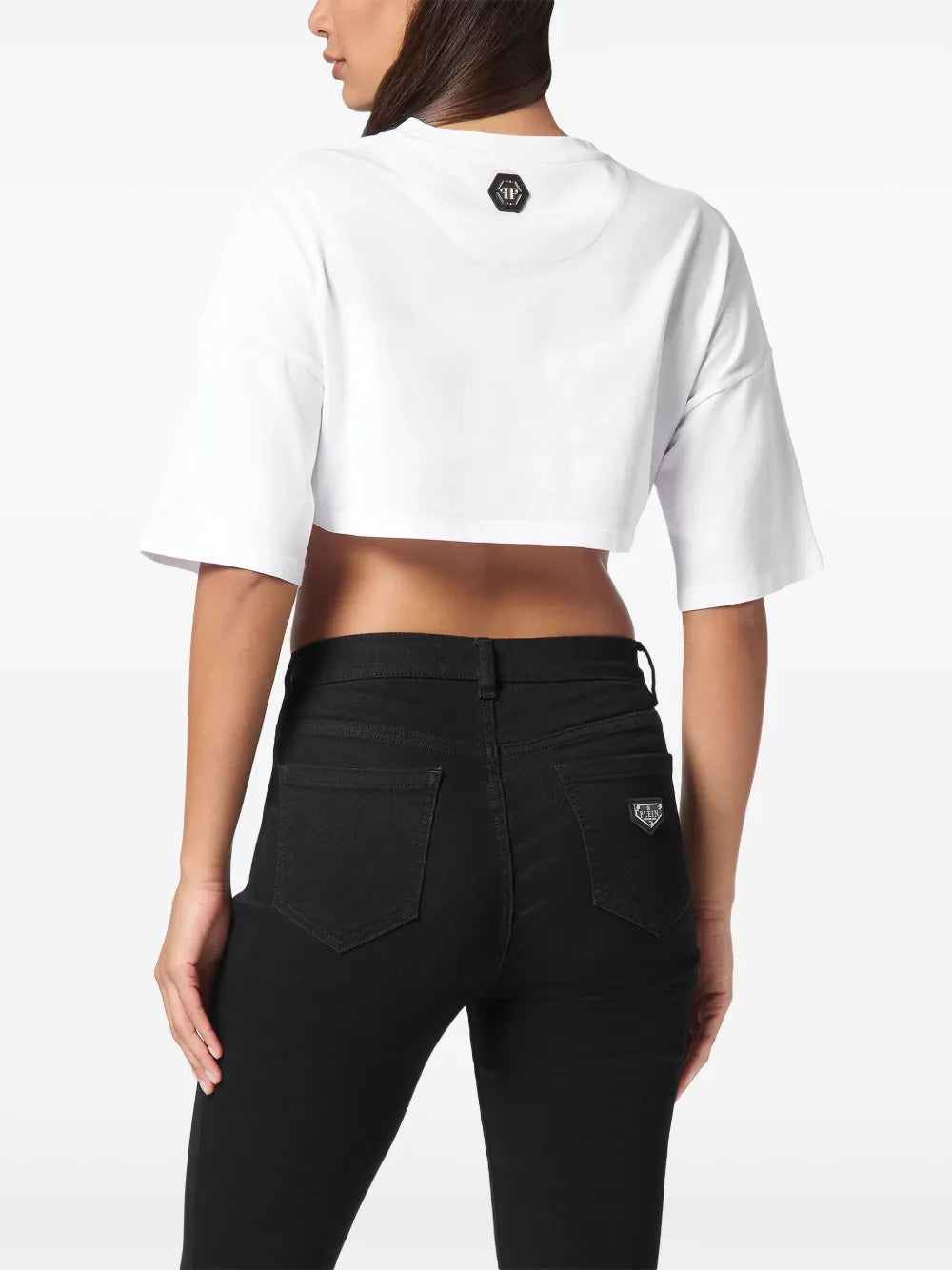 Roses Cropped T-Shirt