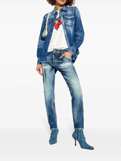 Logo Patch Jeans