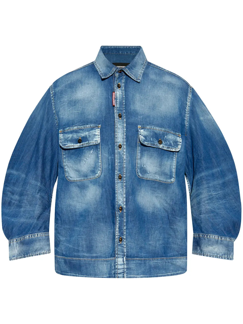 Dean Denim Cropped Shirt