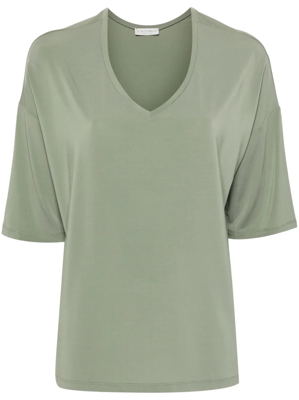 V-Neck Drop-Shoulder T-Shirt