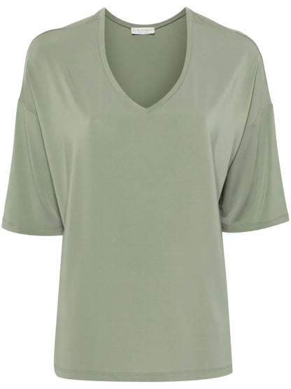 V-Neck Drop-Shoulder T-Shirt