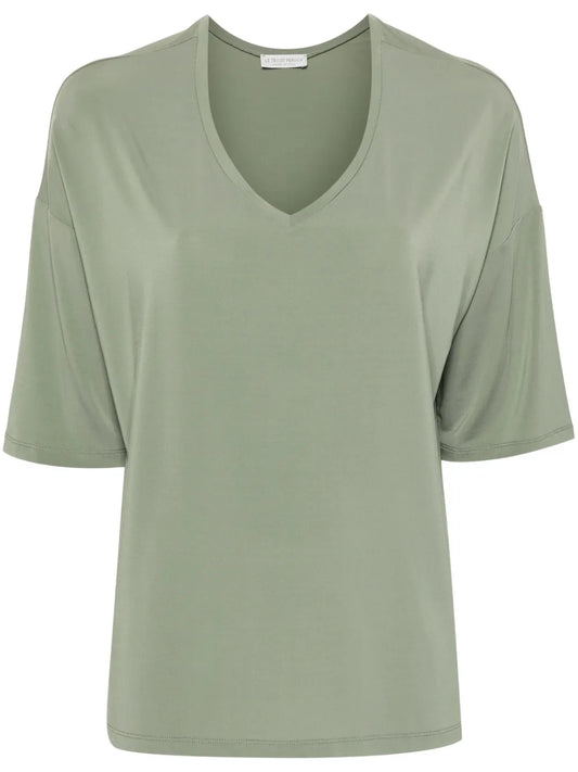 V-Neck Drop-Shoulder T-Shirt
