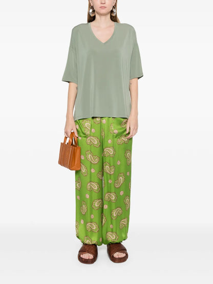 V-Neck Drop-Shoulder T-Shirt