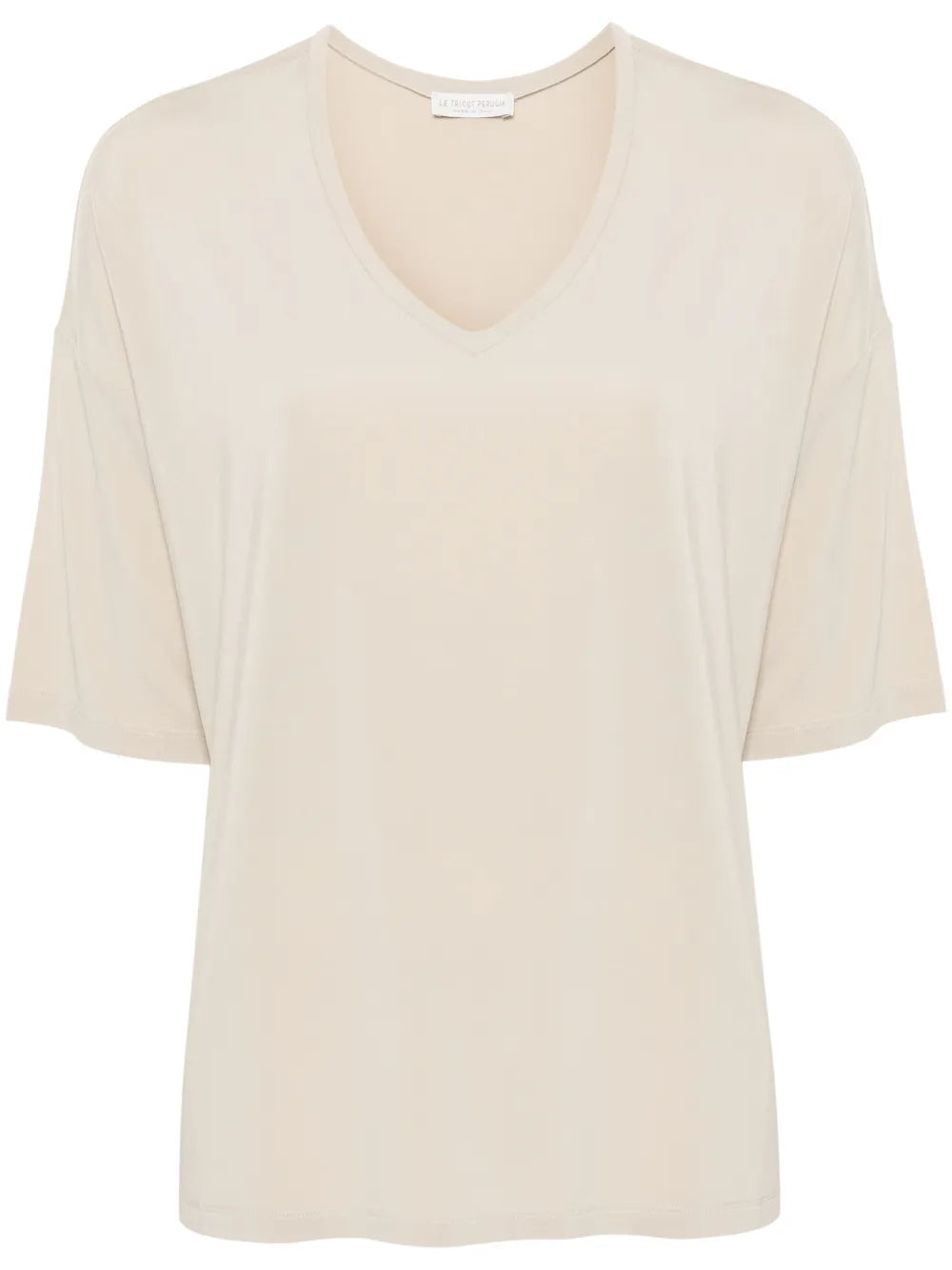 V-Neck Drop-Shoulder T-Shirt