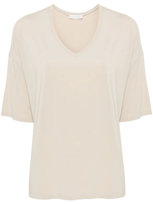 V-Neck Drop-Shoulder T-Shirt
