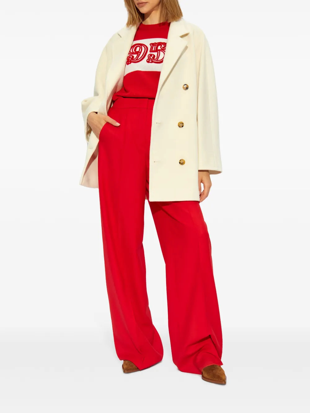 Rebus Wool-Cashmere Coat
