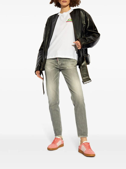 Logo Patch Jeans