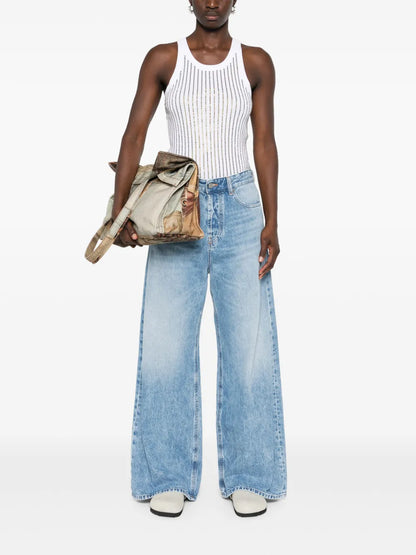 Low-Rise Straight Jeans