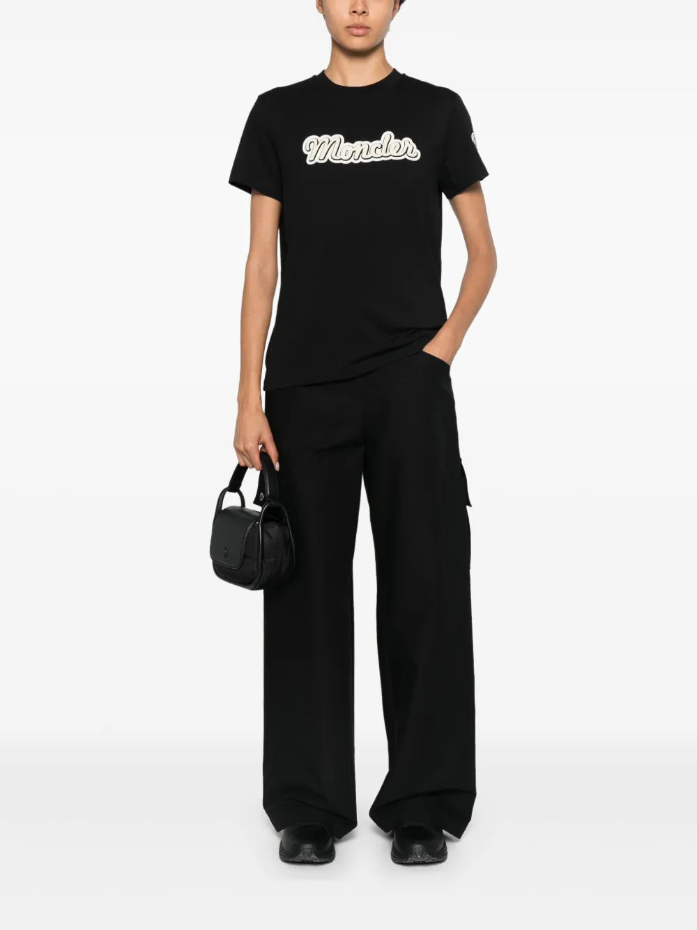 Logo-Flocked T-Shirt
