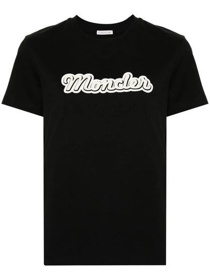 Logo-Flocked T-Shirt