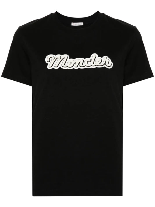 Logo-Flocked T-Shirt