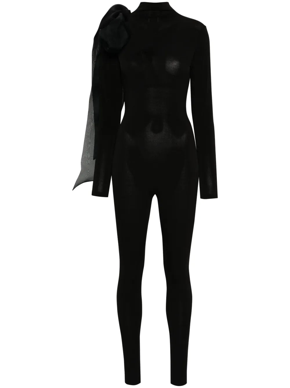 Ruched Draped Jumpsuit