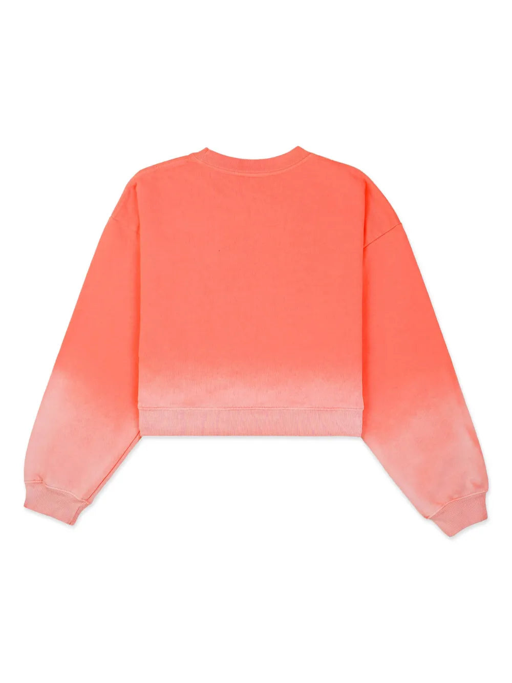 Dip Dye Logo-Embroidered Sweatshirt