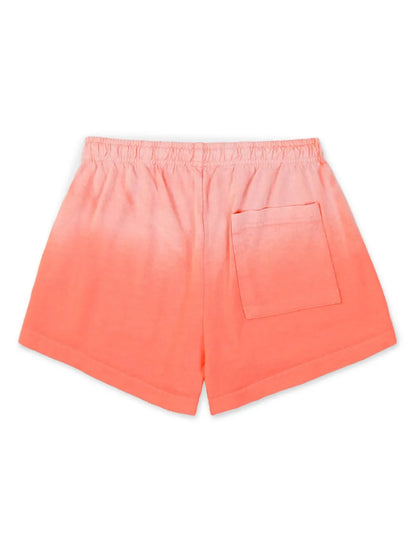 Serif Logo Disco Shorts - Dip Dye