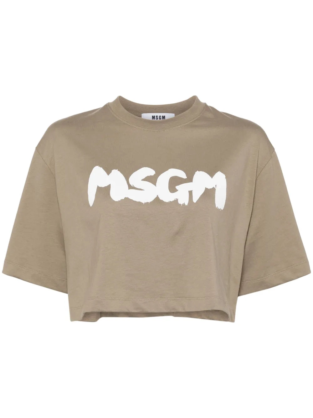 Printed Cropped T-Shirt