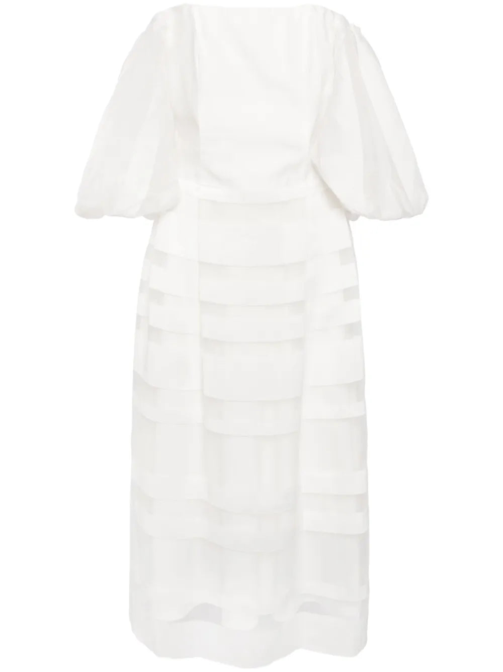 Striped Off-Shoulder Dress