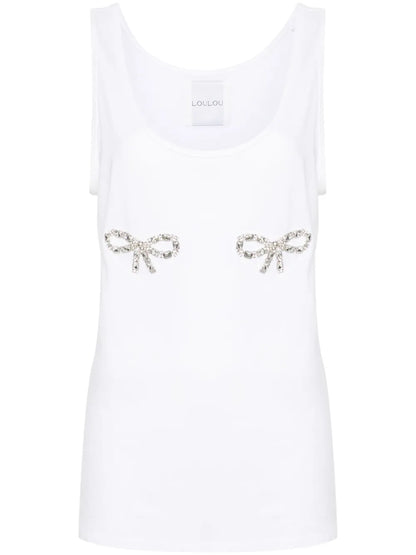 Crystal-Bows Tank Top