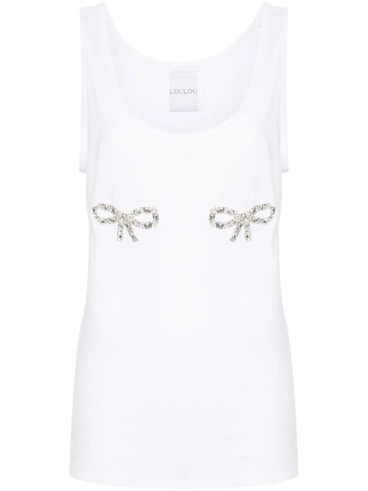 Crystal-Bows Tank Top