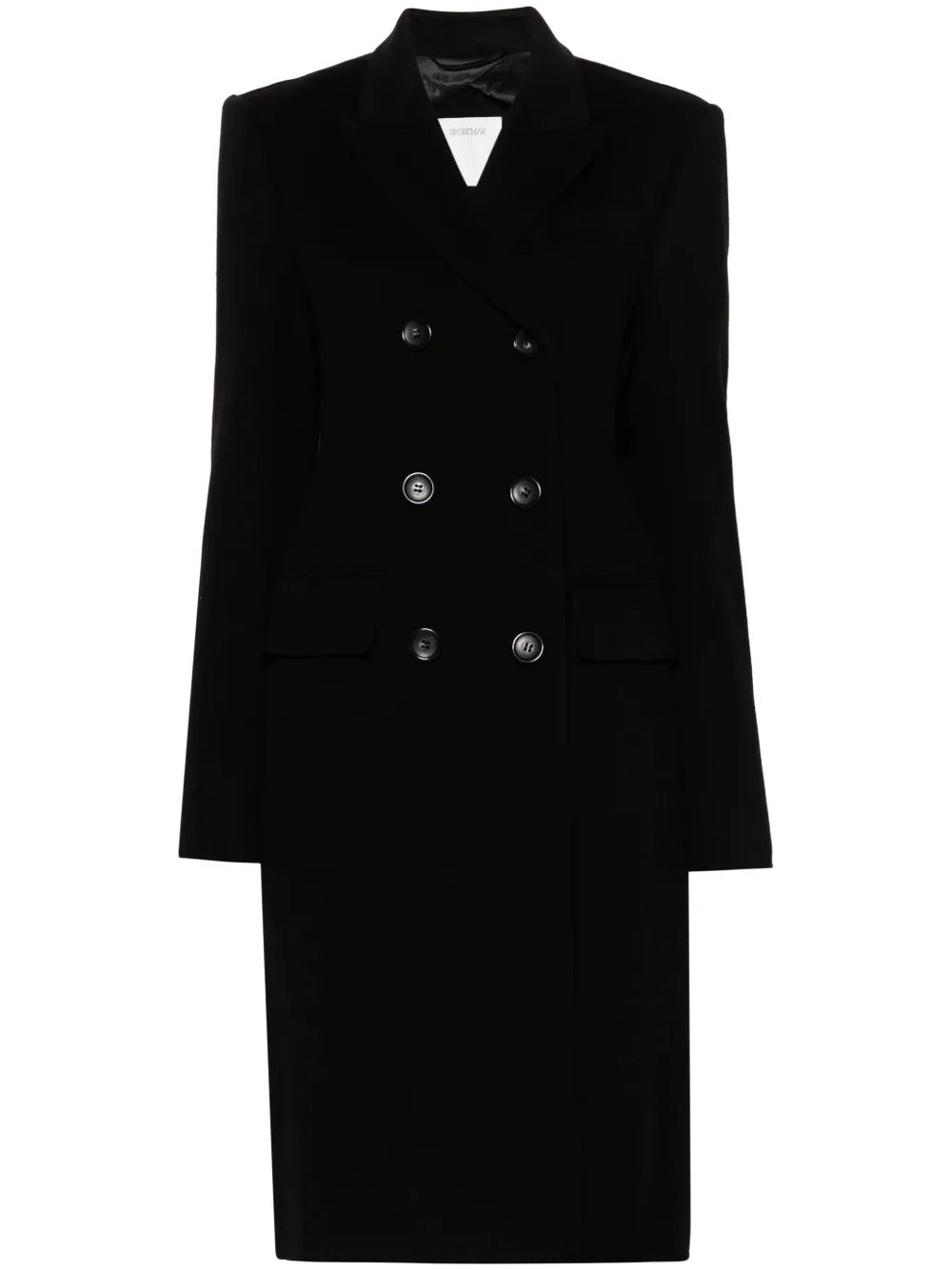 Double-Breasted Wool Coat
