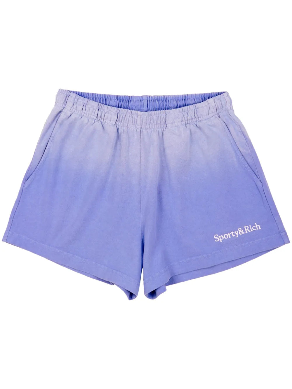 Serif Logo Disco Shorts - Dip Dye