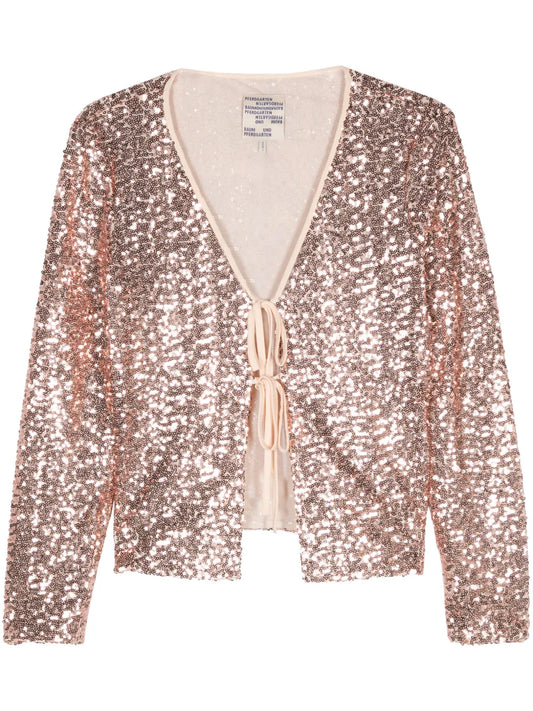 Juni Sequined Cardigan