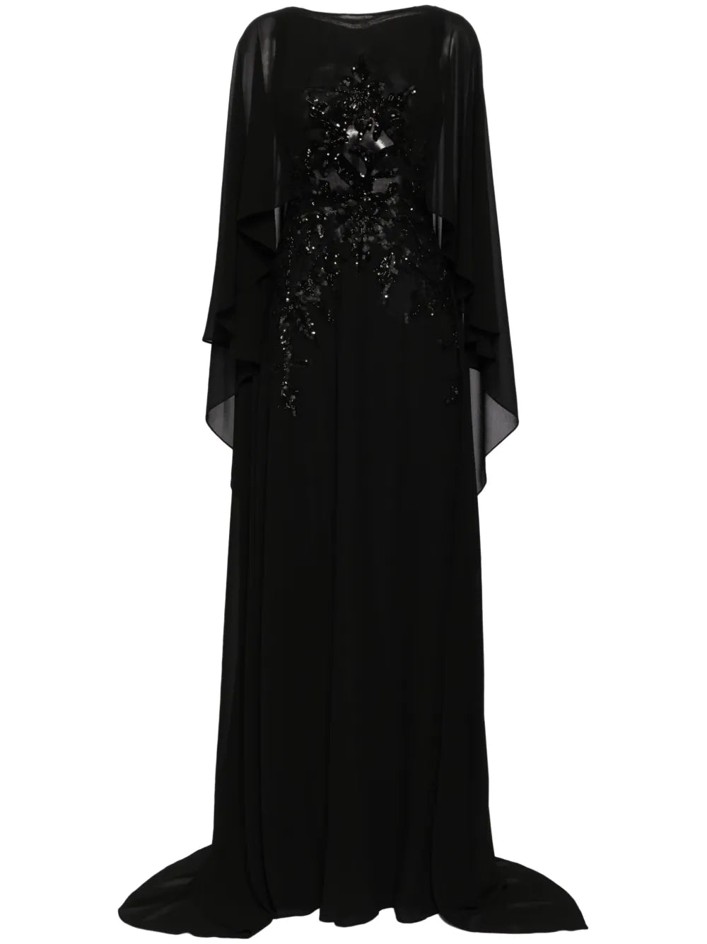 Embellished Georgette Gown