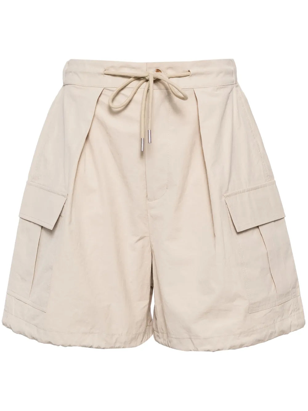 High-Waisted Cargo Shorts