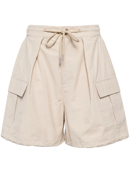 High-Waisted Cargo Shorts