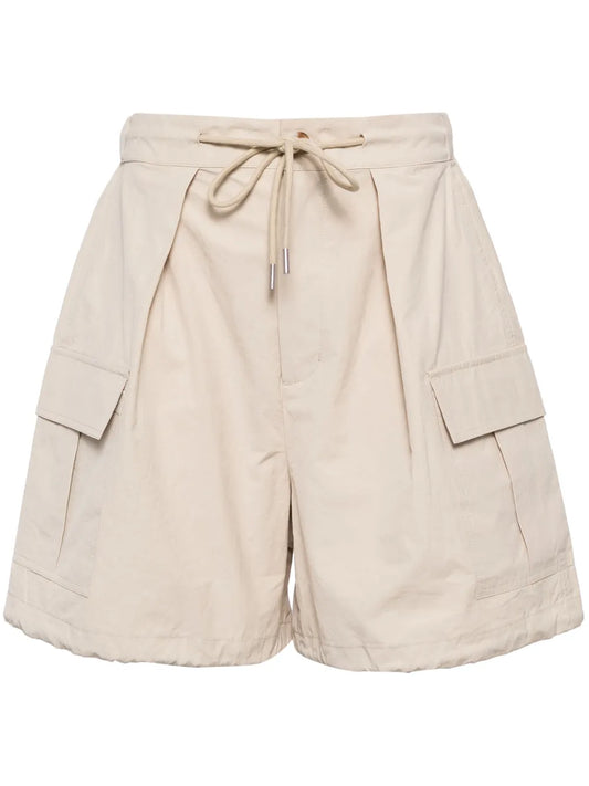 High-Waisted Cargo Shorts