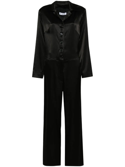 Industrious Satin Jumpsuit