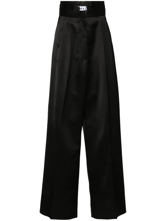 High-Waisted Tailored Trousers