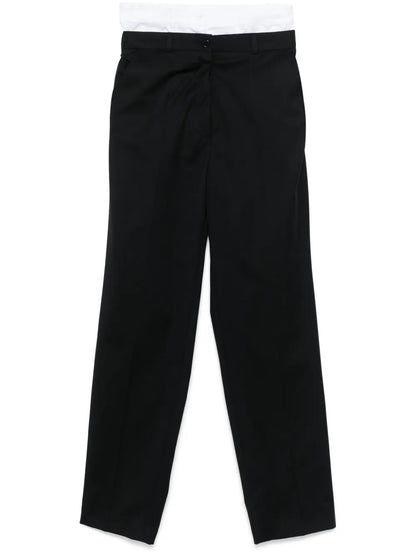 Double-Waisted Trousers