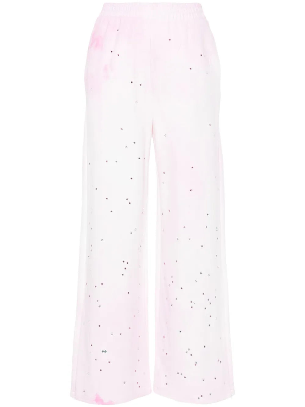 Crystal-Embellished Track Pants
