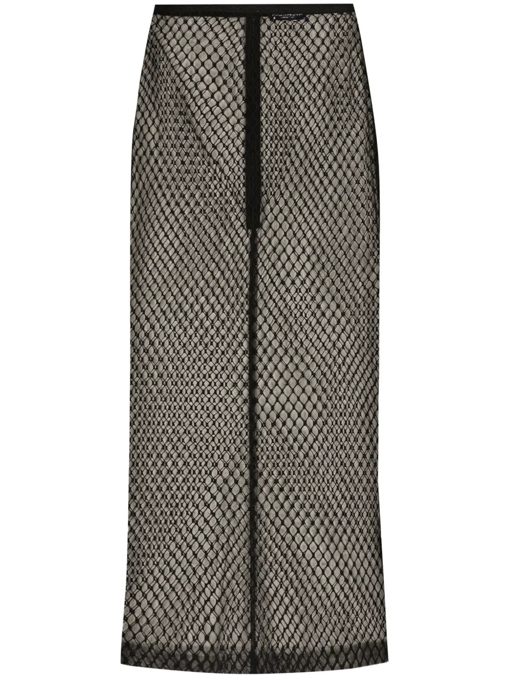 Mesh Pencil Skirt