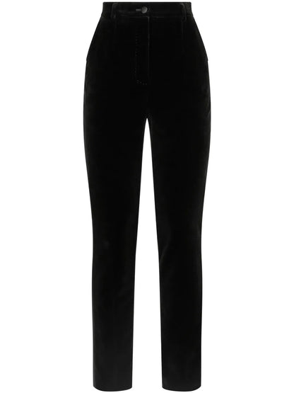 Tailored Velvet Trousers