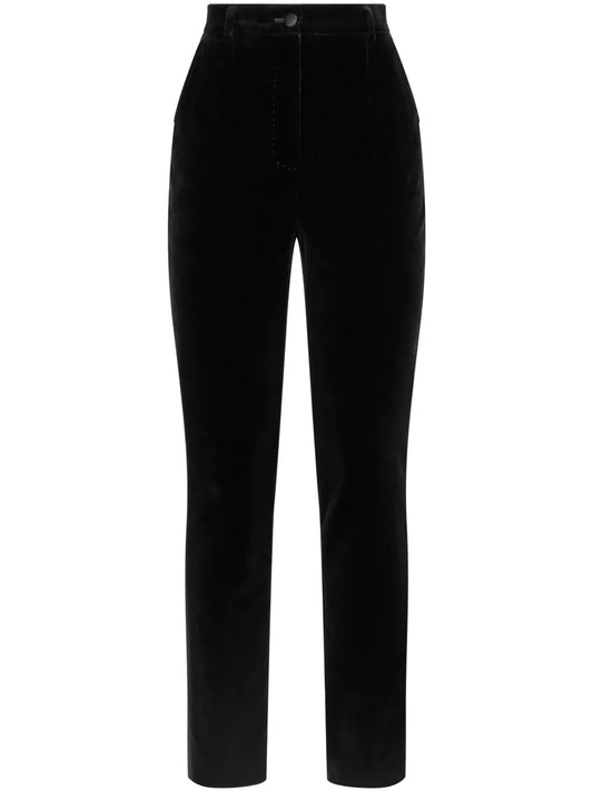 Tailored Velvet Trousers