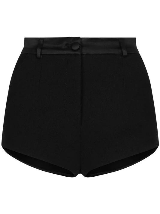 High-Waisted Tailored Shorts