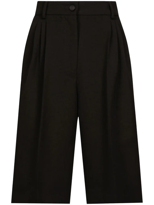 Tailored Gabardine Shorts