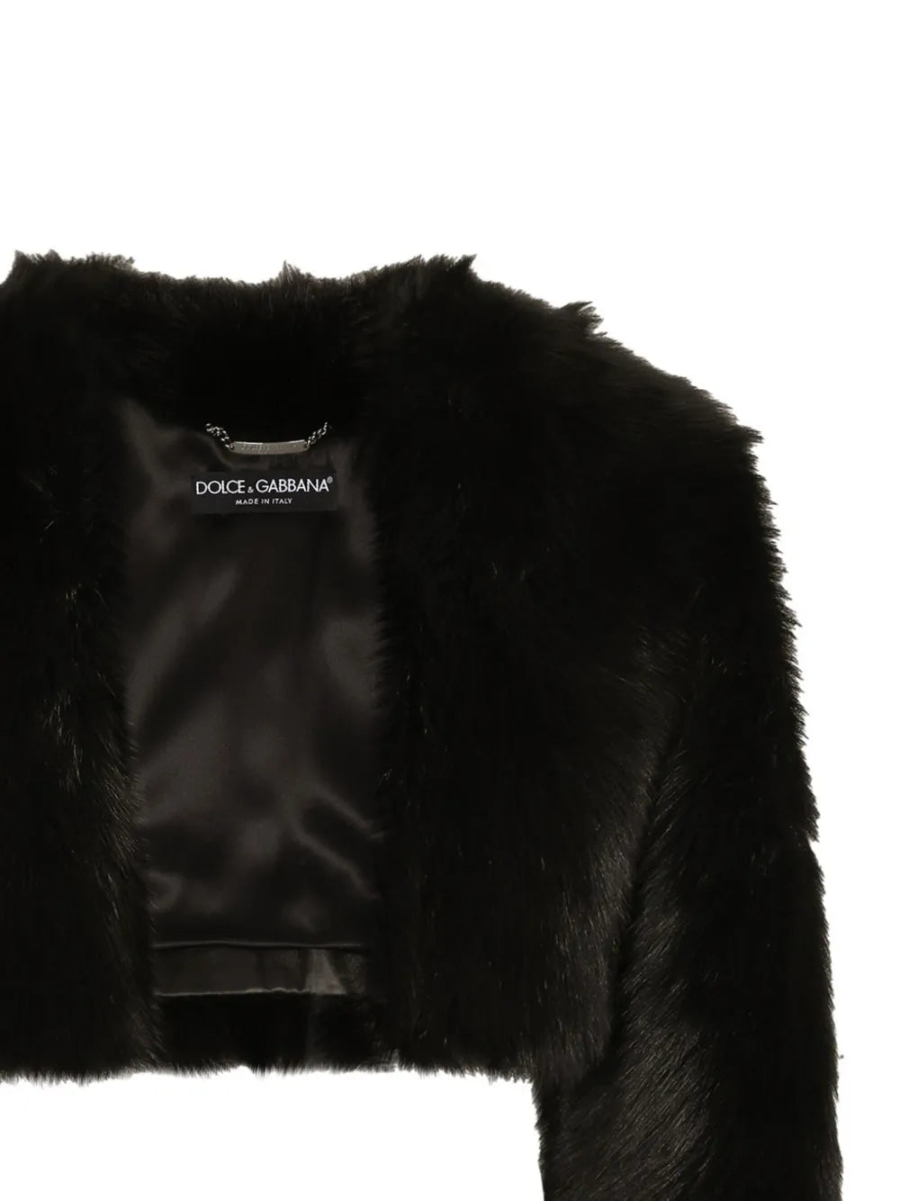Fur Cropped Jacket