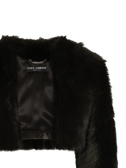 Fur Cropped Jacket