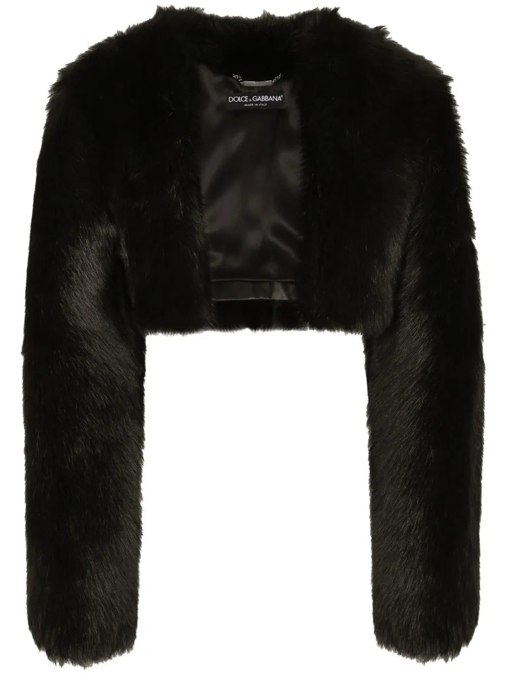Fur Cropped Jacket