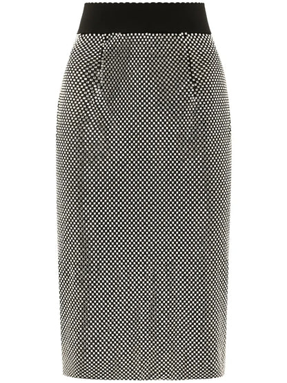Crystal-Embellished Skirt
