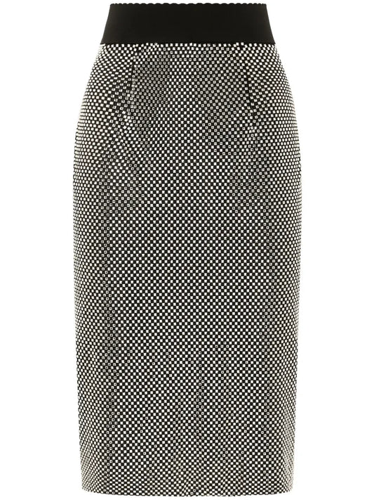 Crystal-Embellished Skirt