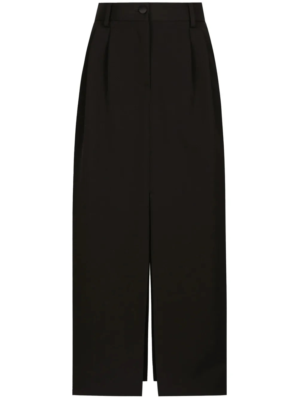 High-Waisted Straight Skirt